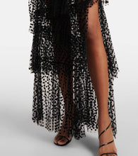 Alexandra Miro Carmen tiered tulle maxi dress