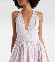 Alexandra Miro Celeste printed cotton maxi dress
