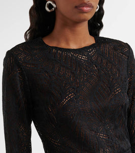 Alexandra Miro Genevieve lace minidress