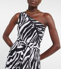 Alexandra Miro Odetta crêpe de chine dress