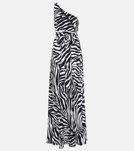Alexandra Miro Odetta crêpe de chine dress