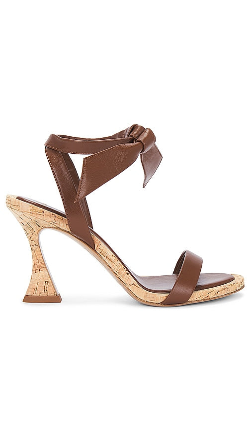 Alexandre Birman Ankle Wrap Clarita Sandal in Chocolate - Alexandre Birman Sandale Clarita à enveloppement de cheville en chocolat - Alexandre Birman 巧克力色 Clarita 踝部凉鞋 - Alexandre Birman Ankle Wrap Clarita Sandale in Schokolade - Alexandre Birman 앵클 랩 클라리타 샌들 초콜릿 - Sandalo Clarita con cinturino alla caviglia Alexandre Birman in cioccolato