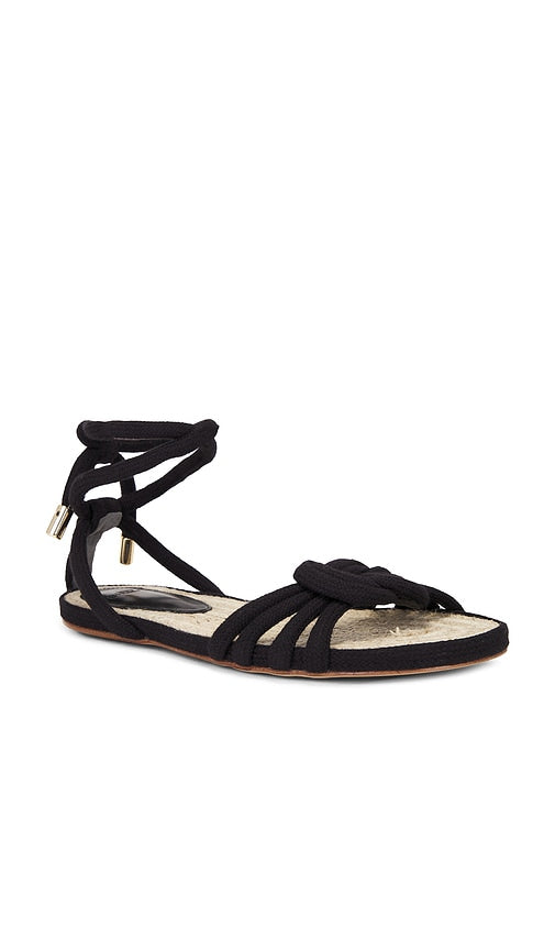 Alexandre Birman Vicky Rope Sandal in Black