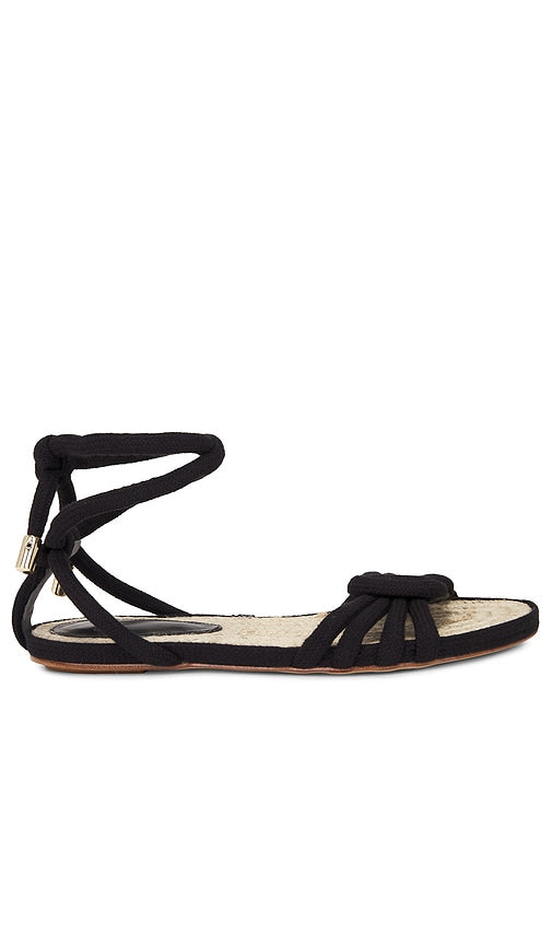 Alexandre Birman Vicky Rope Sandal in Black - Alexandre Birman Sandale en corde Vicky en noir - Alexandre Birman Vicky 黑色绳索凉鞋 - Alexandre Birman Vicky Rope Sandale in Schwarz - Alexandre Birman 비키 로프 샌들블랙 색상 - Sandalo Alexandre Birman Vicky in corda nero