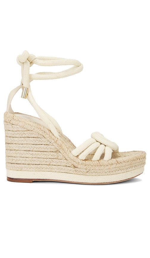 Alexandre Birman Vicky Rope Wedge Sandal in Neutral - Alexandre Birman - Vicky - Sandales compensées en corde - Neutre - Alexandre Birman Vicky 中性绳索坡跟凉鞋 - Alexandre Birman Vicky Rope Wedge Sandale in Neutral - Alexandre Birman Vicky 로프 웨지 샌들 - Sandalo con zeppa in corda Vicky Alexandre Birman in colore neutro