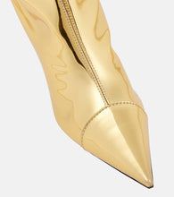 Alexandre Vauthier Alex 85 metallic knee-high boots