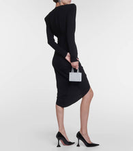 Alexandre Vauthier Draped jersey midi dress