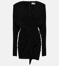 Alexandre Vauthier Draped jersey minidress