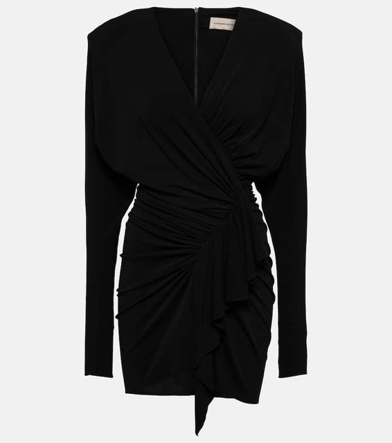 Alexandre Vauthier Draped jersey minidress
