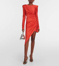 Alexandre Vauthier Draped midi dress