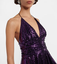 Alexandre Vauthier Embellished asymmetrical midi dress