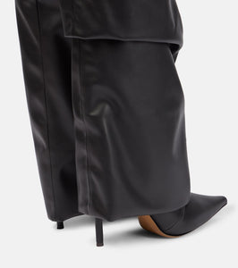Alexandre Vauthier Faux leather boots