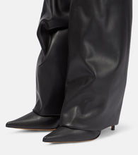 Alexandre Vauthier Faux leather boots