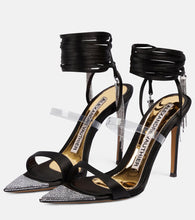 Alexandre Vauthier Metafisico 105 crystal-embellished sandals