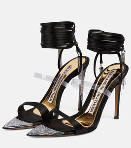 Alexandre Vauthier Metafisico 105 crystal-embellished sandals