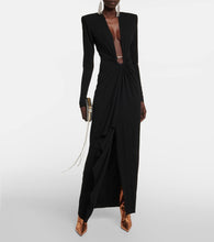 Alexandre Vauthier Metallic leather ankle boots