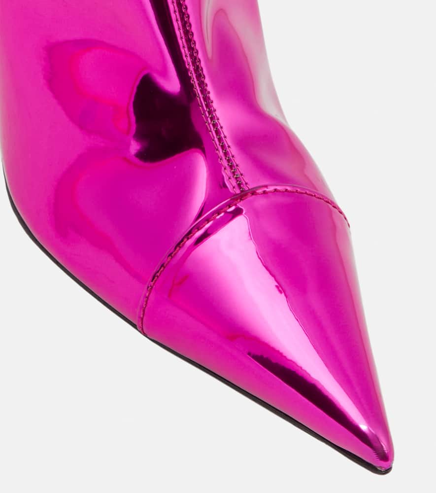 Alexandre Vauthier Metallic over-the-knee boots