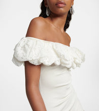 Alexandre Vauthier Off-shoulder ruffle-trimmed minidress