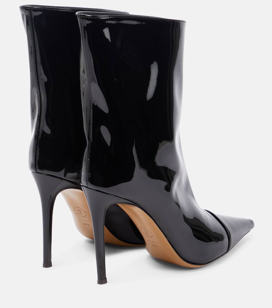Alexandre Vauthier Patent leather ankle boots