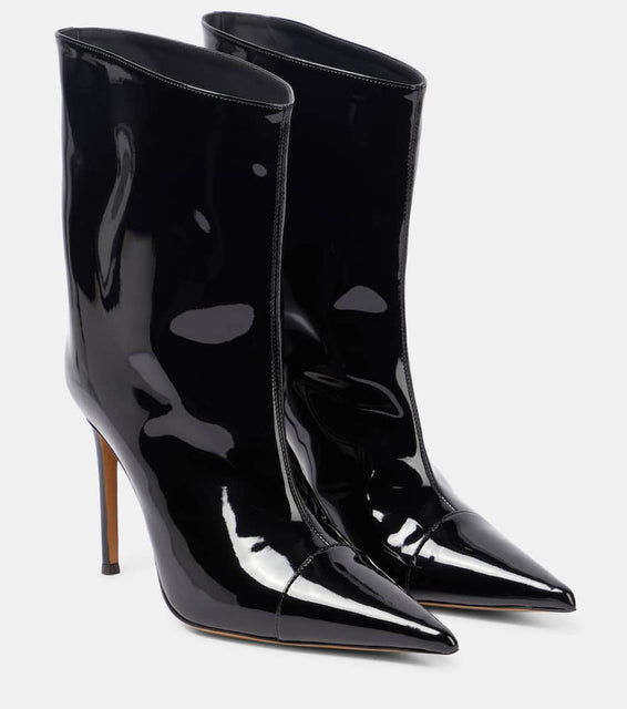 Alexandre Vauthier Patent leather ankle boots
