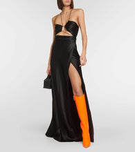 Alexandre Vauthier Patent leather knee-high boots