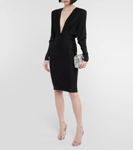 Alexandre Vauthier Satin midi dress