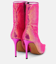 Alexandre Vauthier Sebert sequined ankle boots