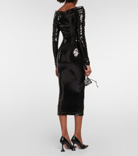 Alexandre Vauthier Sequined strapless gown