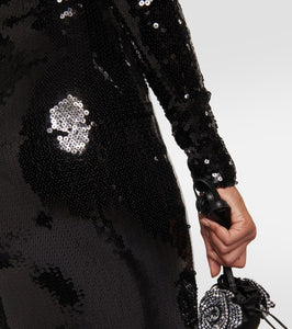Alexandre Vauthier Sequined strapless gown