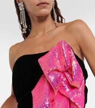 Alexandre Vauthier Strapless embellished minidress