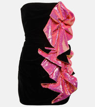 Alexandre Vauthier Strapless embellished minidress