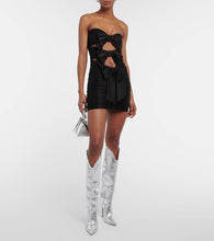 Alexandre Vauthier Strapless jersey minidress