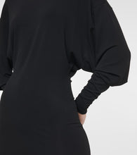 Alexandre Vauthier Turtleneck stretch-jersey midi dress