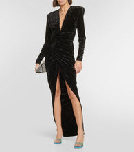 Alexandre Vauthier Velvet gown