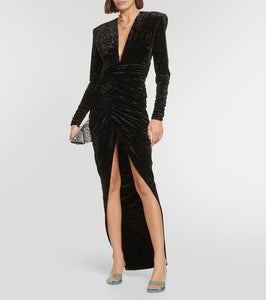 Alexandre Vauthier Velvet gown