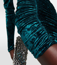Alexandre Vauthier Velvet minidress