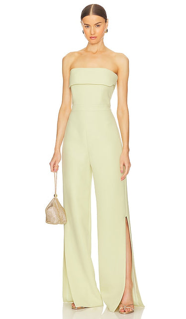 Alexis Kaye Jumpsuit in Sage - Combinaison Alexis Kaye en sauge - Alexis Kaye 鼠尾草连身裤 - Alexis Kaye Overall in Salbei - Alexis Kaye 점프수트 - Tuta di Alexis Kaye color salvia