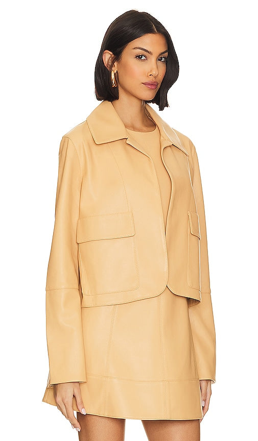 Alexis Peri Jacket in Tan