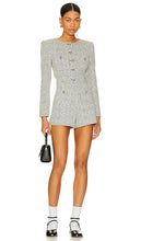 Alice + Olivia Shiloh Btnfrnt Ptch Pock Rompr in White - Alice + Olivia Shiloh Btnfrnt Ptch Pock Rompr en blanc - Alice + Olivia Shiloh Btnfrnt Ptch Pock Rompr 白色 - Alice + Olivia Shiloh Btnfrnt Ptch Pock Romper in Weiß - Alice + Olivia Shiloh Btnfrnt Ptch Pock Rompr 화이트 색상 - Alice + Olivia Shiloh Btnfrnt Ptch Pock Rompr in bianco