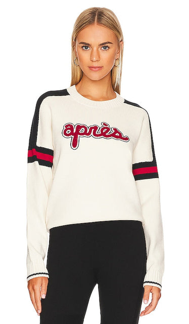 Alp N Rock Apres Ski Sweater in White - Alp N Rock - Pull d'après-ski blanc - 白色 Alp N Rock Apres 滑雪毛衣 - Alp N Rock Après-Ski-Pullover in Weiß - Alp N Rock Apres 스키 스웨터화이트 색상 - Maglione da sci Alp N Rock Apres in bianco