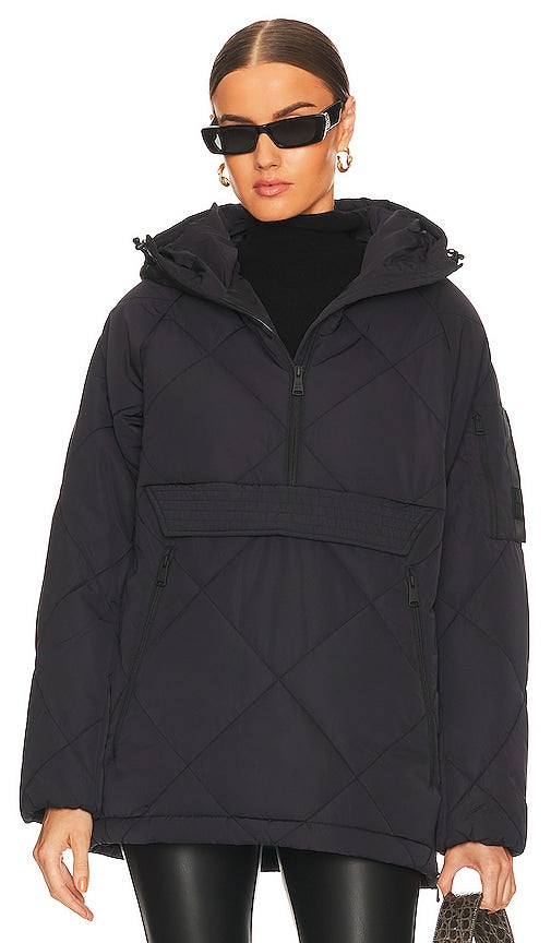 Alp N Rock Yuki Anorak Pullover Jacket in Black - Alp N Rock - Yuki Anorak - Veste à enfiler en noir - Alp N Rock Yuki 黑色套头夹克 - Alp N Rock Yuki Anorak Pulloverjacke in Schwarz - Alp N Rock Yuki 아노락 풀오버 재킷블랙 색상 - Giacca pullover Alp N Rock Yuki Anorak in nero
