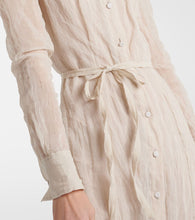 Altuzarra Agnes cotton and silk shirt dress