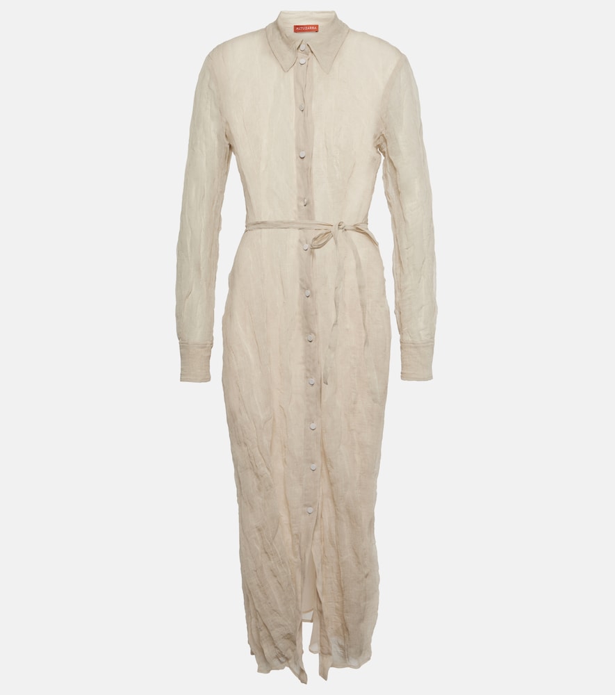 Altuzarra Agnes cotton and silk shirt dress. Altuzarra Agnes 棉丝混纺衬衫裙
