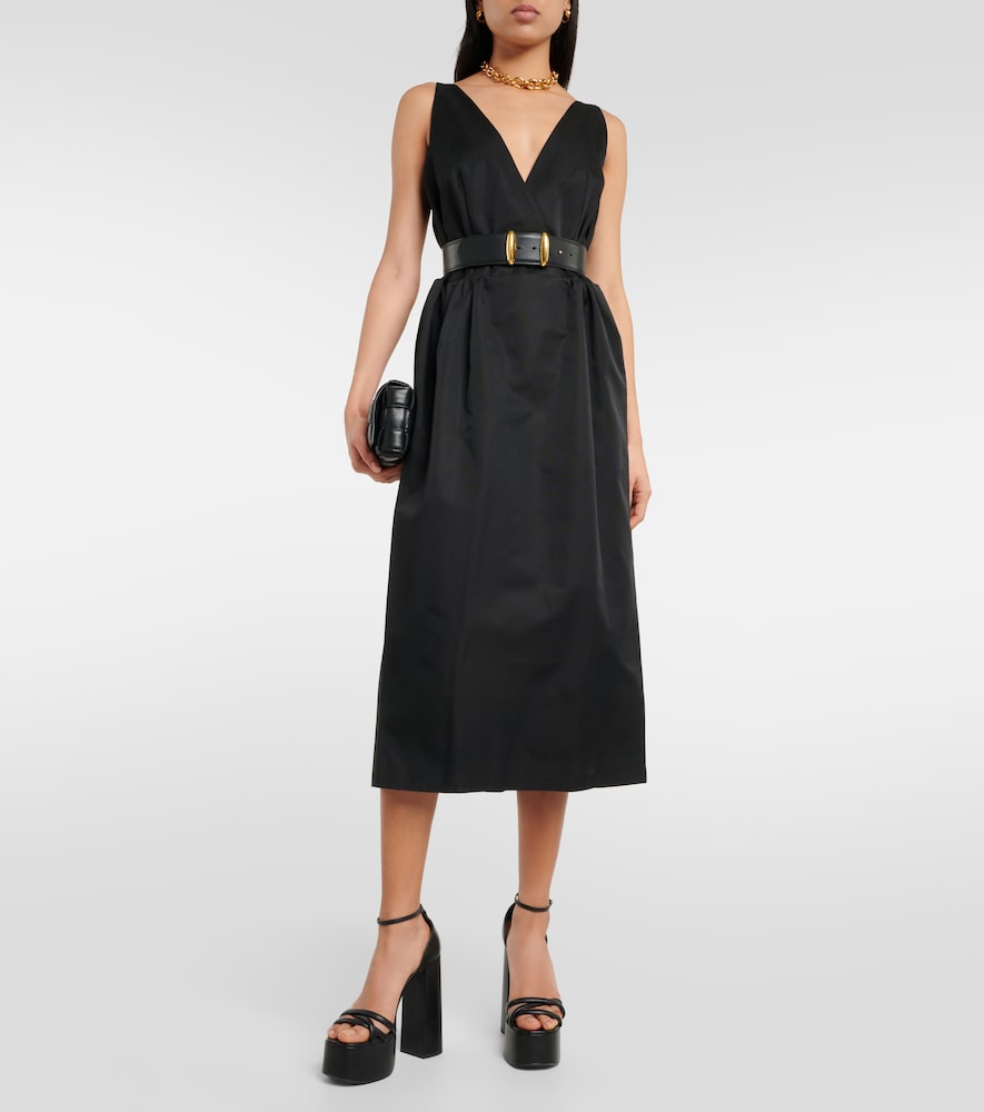 Altuzarra Anouk V-neck cotton-blend midi dress