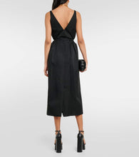 Altuzarra Anouk V-neck cotton-blend midi dress