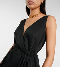 Altuzarra Anouk V-neck cotton-blend midi dress
