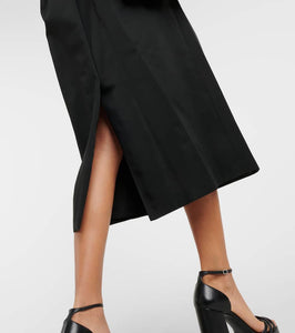 Altuzarra Anouk V-neck cotton-blend midi dress