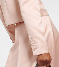 Altuzarra Bernadette satin blazer