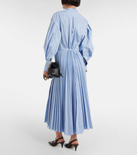 Altuzarra Binoche pliss√É¬© cotton-blend midi dress