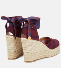 Altuzarra Carina printed espadrille wedges